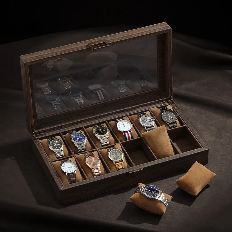 MERIDIAN Archive Case — high-capacity watch storage case