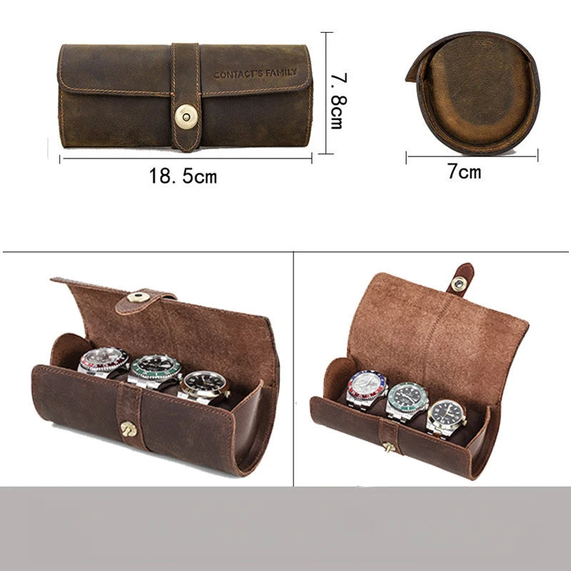The Canister with watches inside